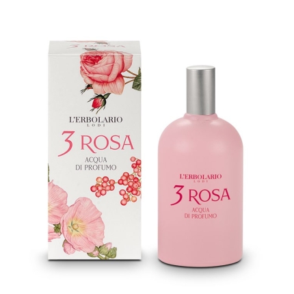 3 Rosas Agua de Perfume, 50ml - L'Erbolario